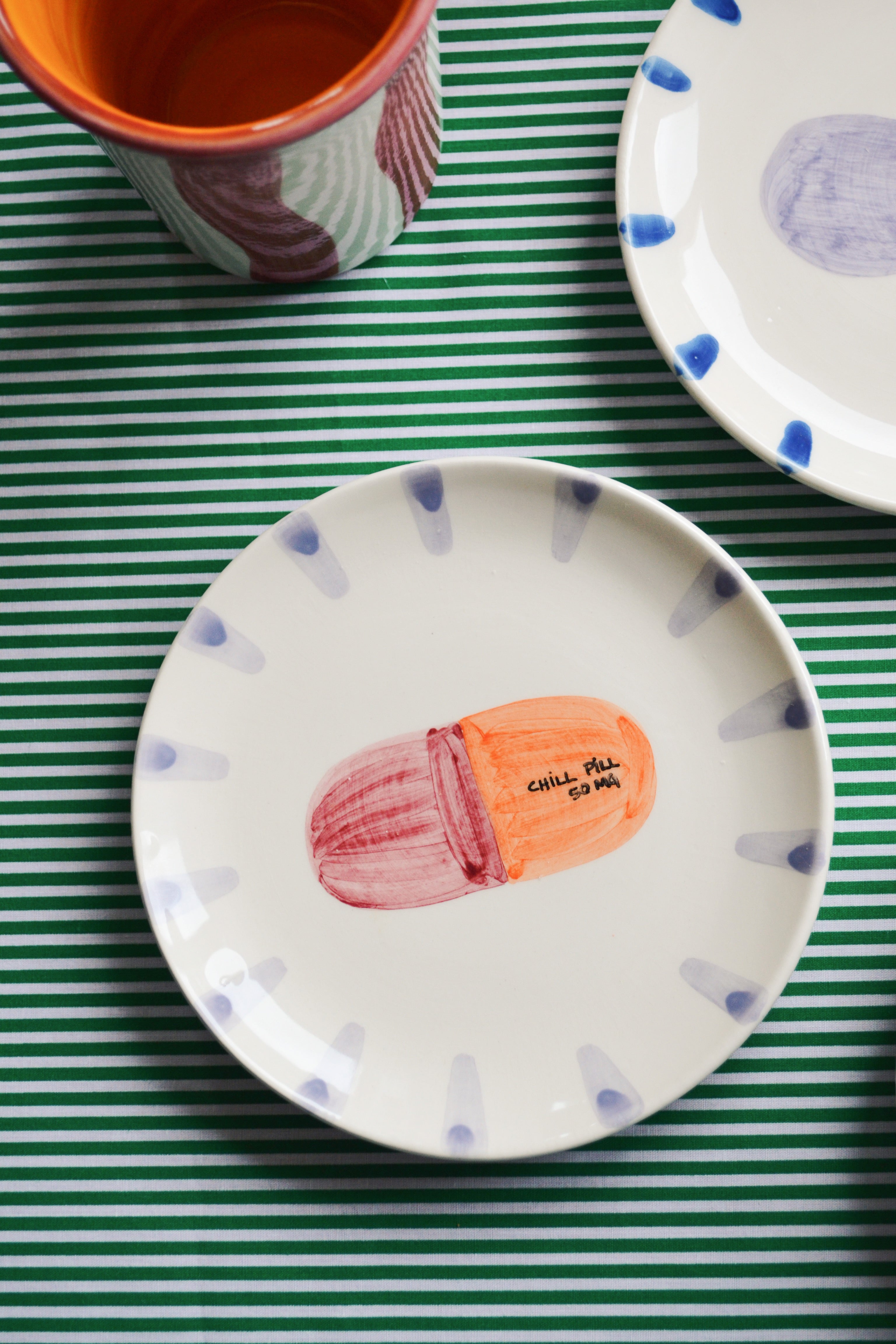 Chill Pill Dessert Plate – Spicer and Wood