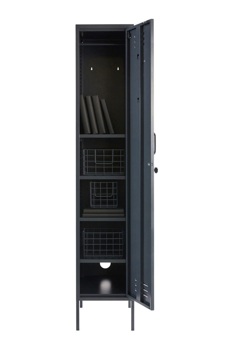 Mustard Made | The Skinny Metal Locker in Slate