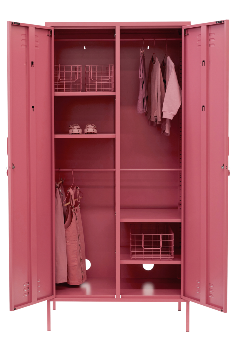 Mustard Made | The Twinny Metal Locker in Berry