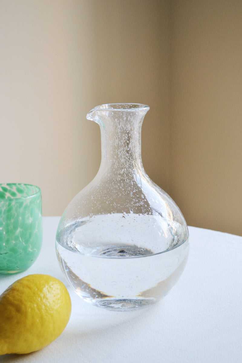 Clear Bubble Water Jug
