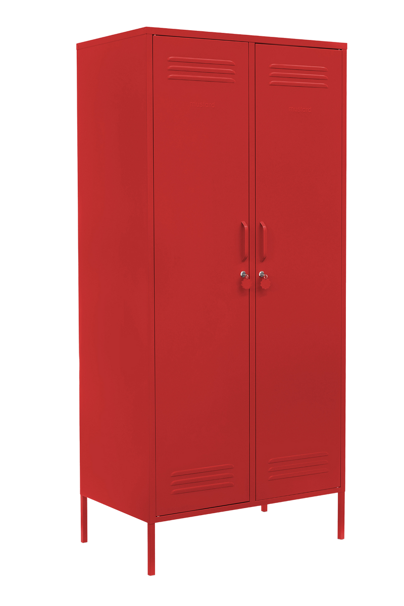 Mustard Made | The Twinny Metal Locker in Poppy