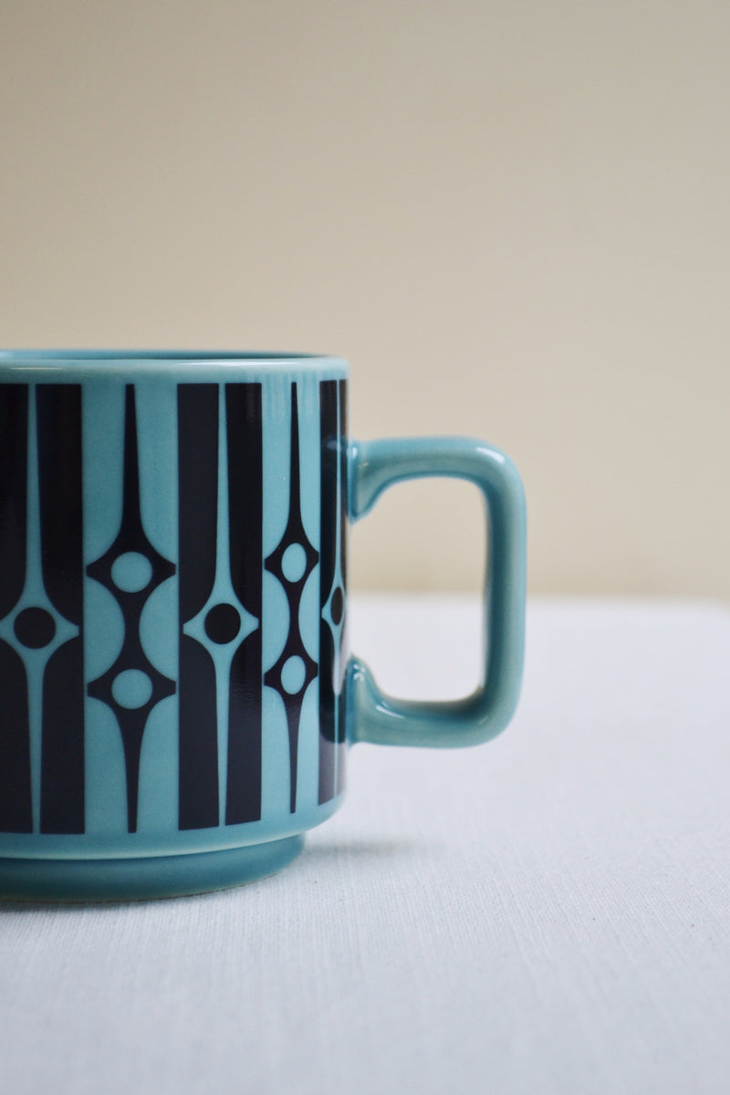 Teal Mug - Geo