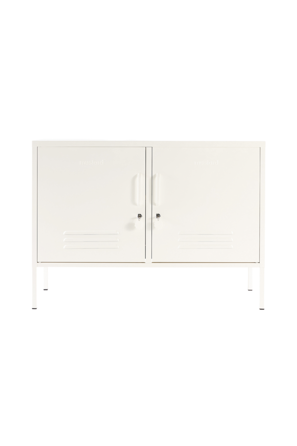 Mustard Made | The Lowdown Metal Locker in Chalk