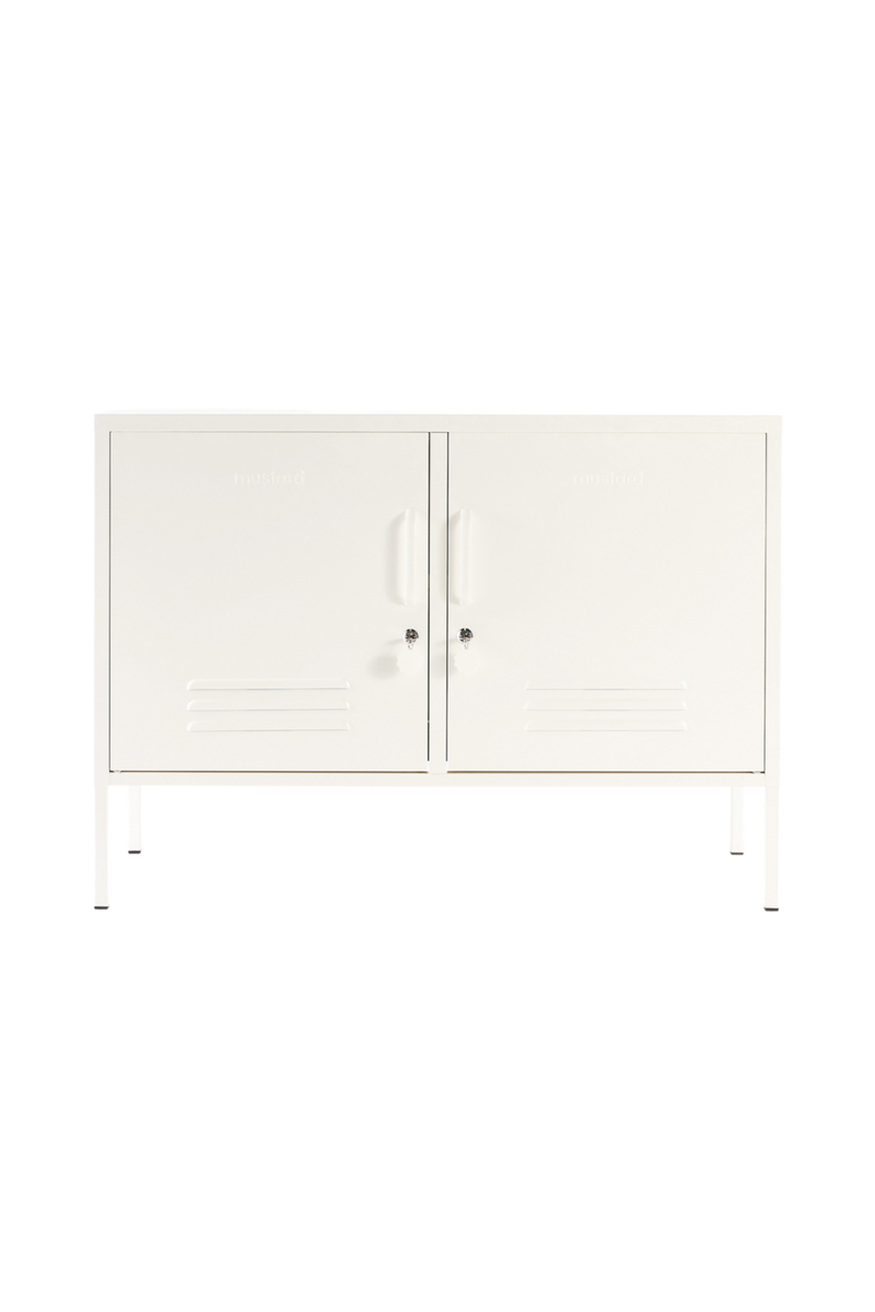 Mustard Made | The Lowdown Metal Locker in Chalk
