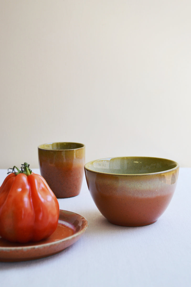 Sunset Stoneware Bowl - Two Colours Available