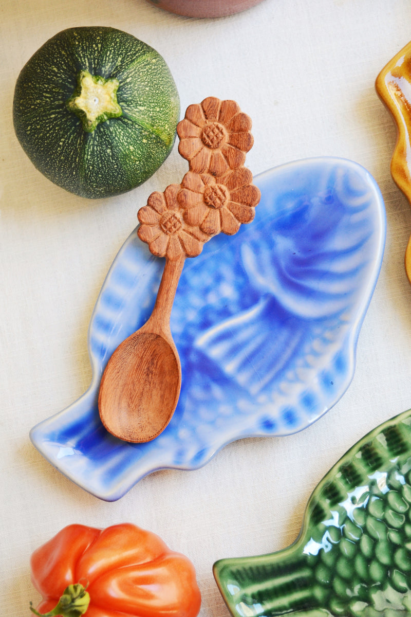 Stoneware Fish Platter - Three Colours Available