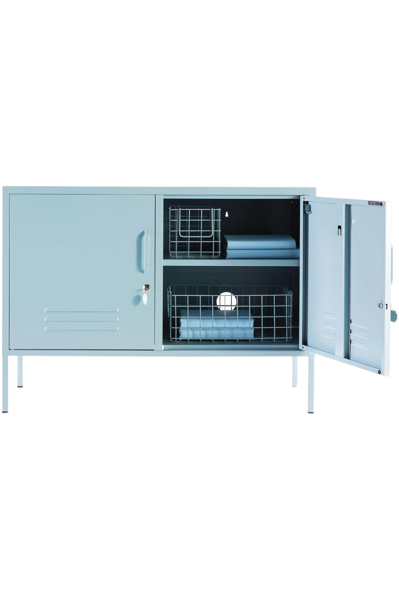 Mustard Made | The Lowdown Metal Locker in Ocean
