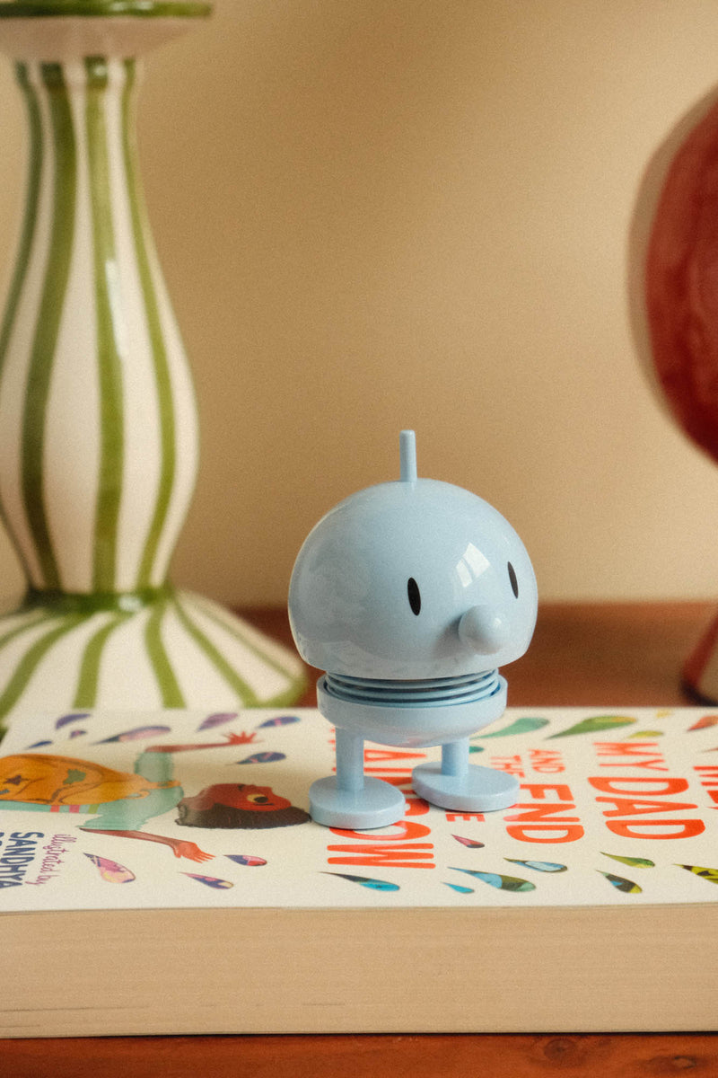 Hoptimist | Bumble Small Light Blue Bouncing Object