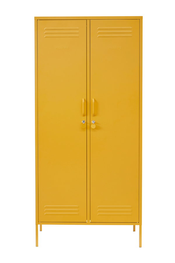Mustard Made | The Twinny Metal Locker in Mustard - Twinny