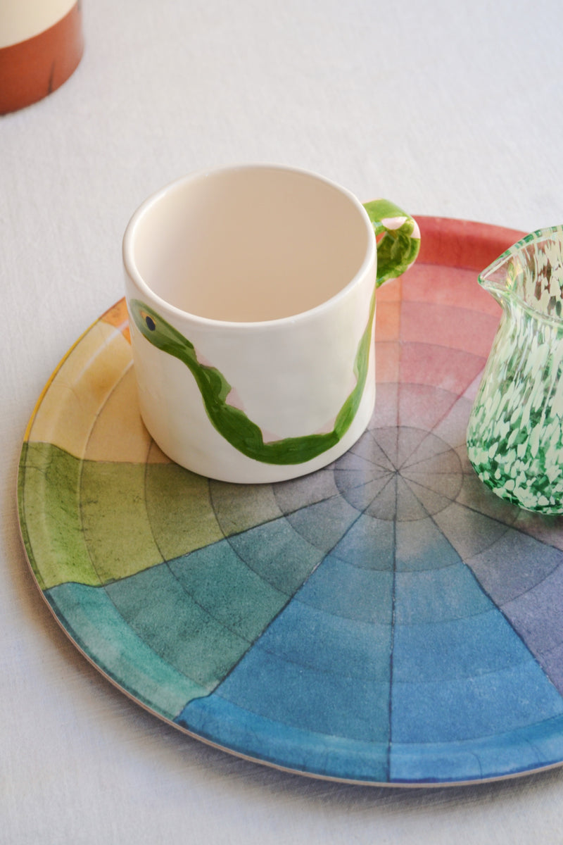 Birchwood Serving Tray - Philipp Otto Runge Colour Wheel