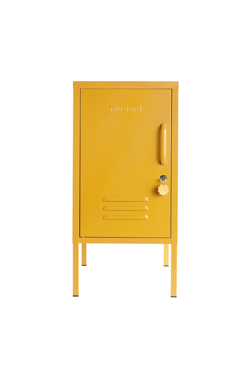 Mustard Made | The Shorty Metal Locker in Mustard