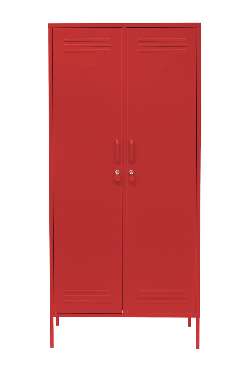 Mustard Made | The Twinny Metal Locker in Poppy