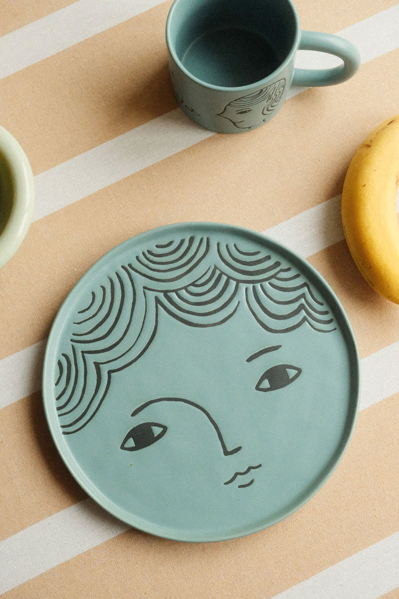 Donna Wilson | Blue Face Plate