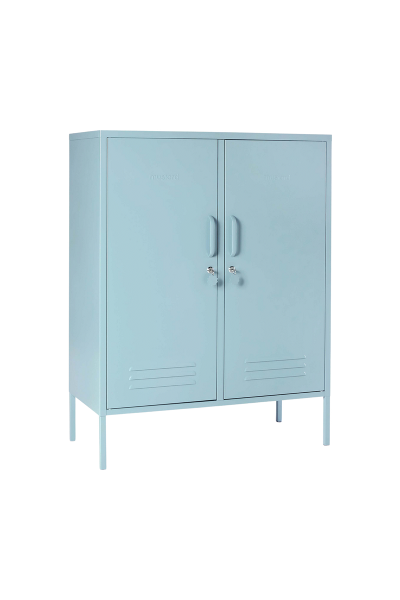 Mustard Made | The Midi Metal Locker in Ocean