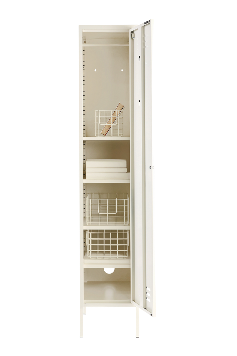 Mustard Made | The Skinny Metal Locker in Chalk