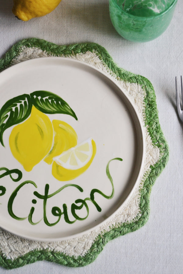 Harlie Brown Studio | Le Citron Plate