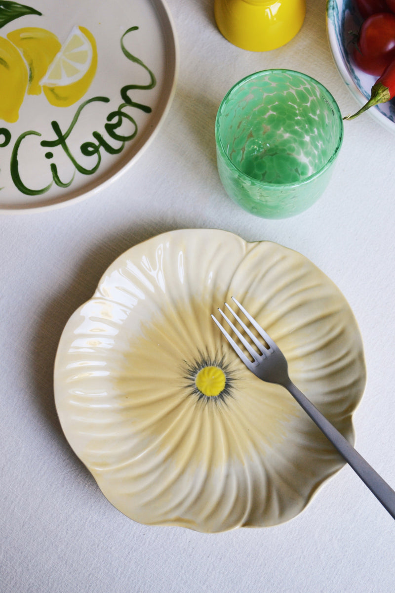 Poppy Plate - Beige