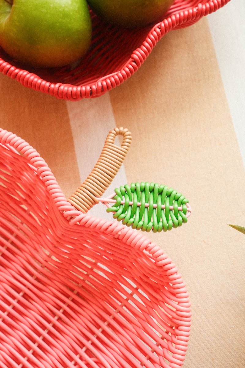 Strawberry Woven Basket