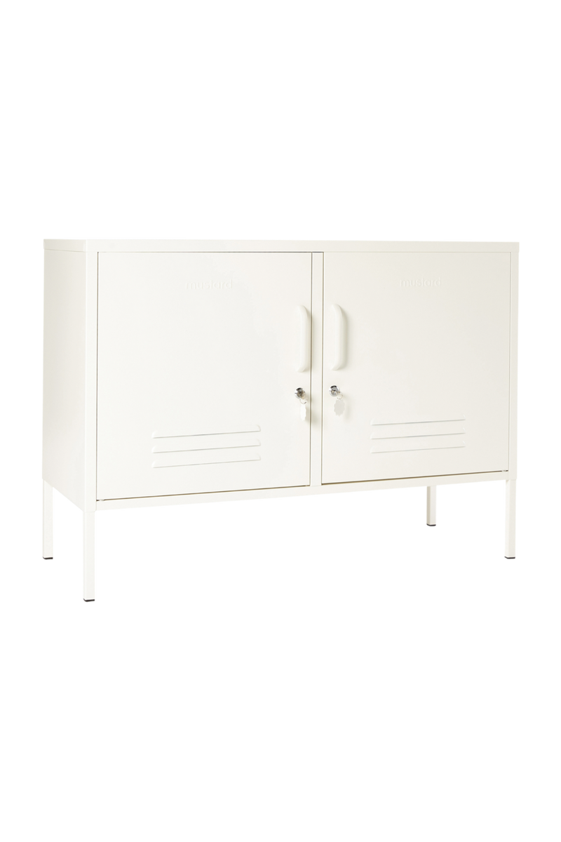 Mustard Made | The Lowdown Metal Locker in Chalk