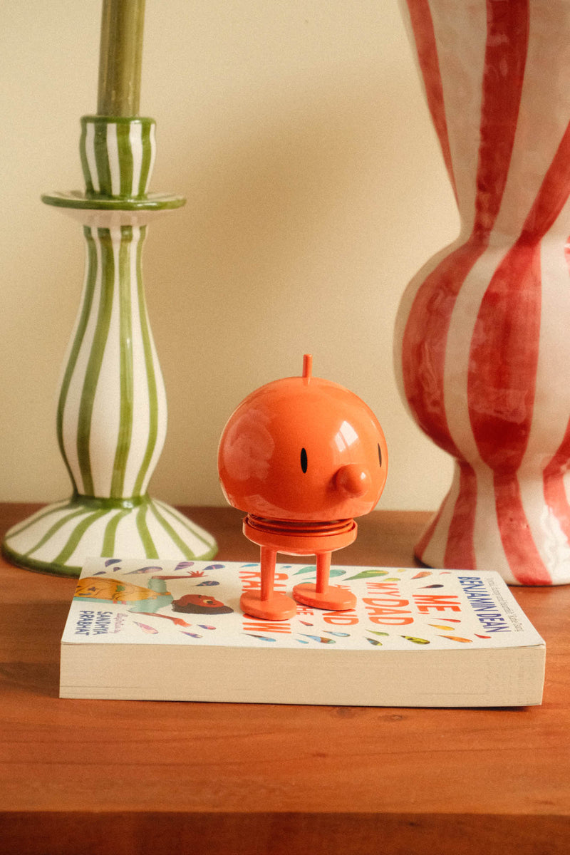 Hoptimist | Bumble Medium Orange Bouncing Object