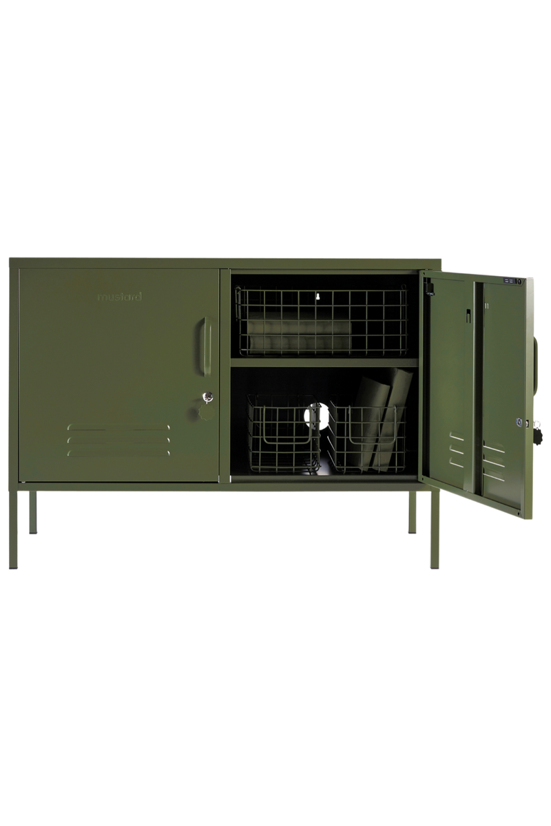 Mustard Made | The Lowdown Metal Locker in Olive