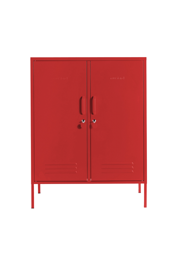 Mustard Made | The Midi Metal Locker in Poppy