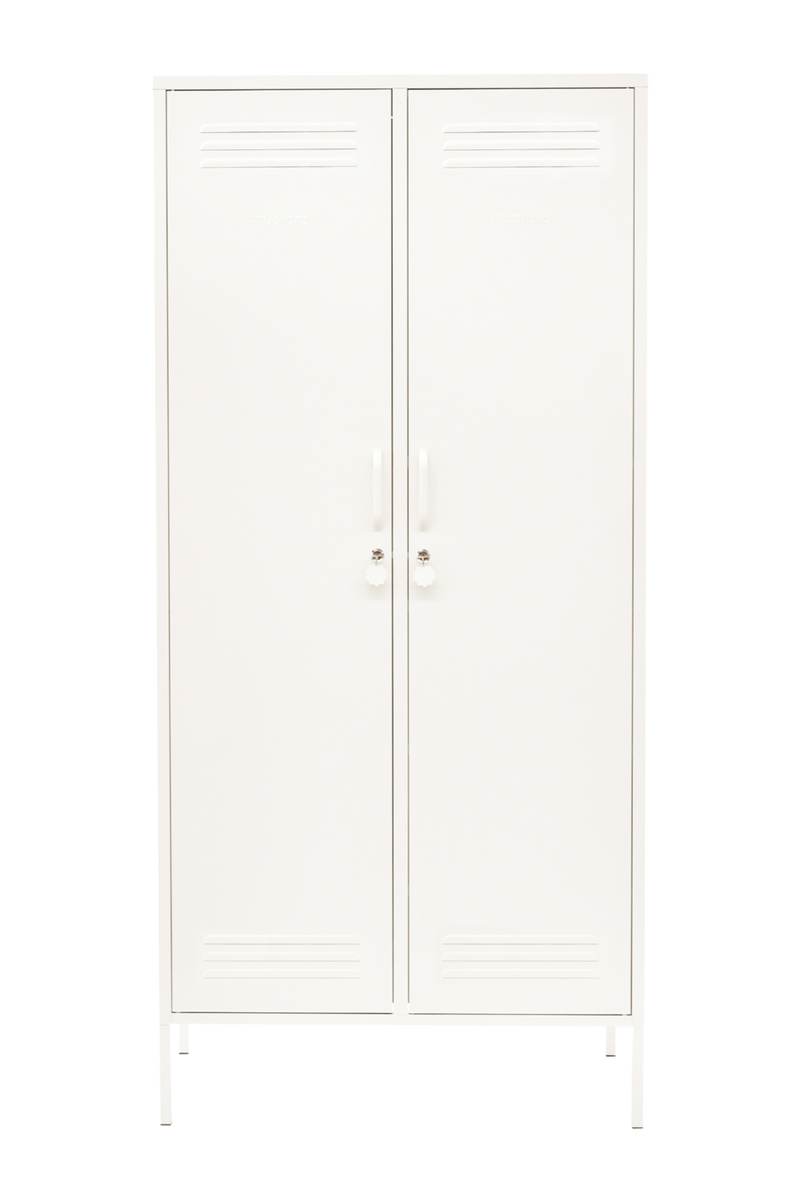 Mustard Made | The Twinny Metal Locker in Chalk