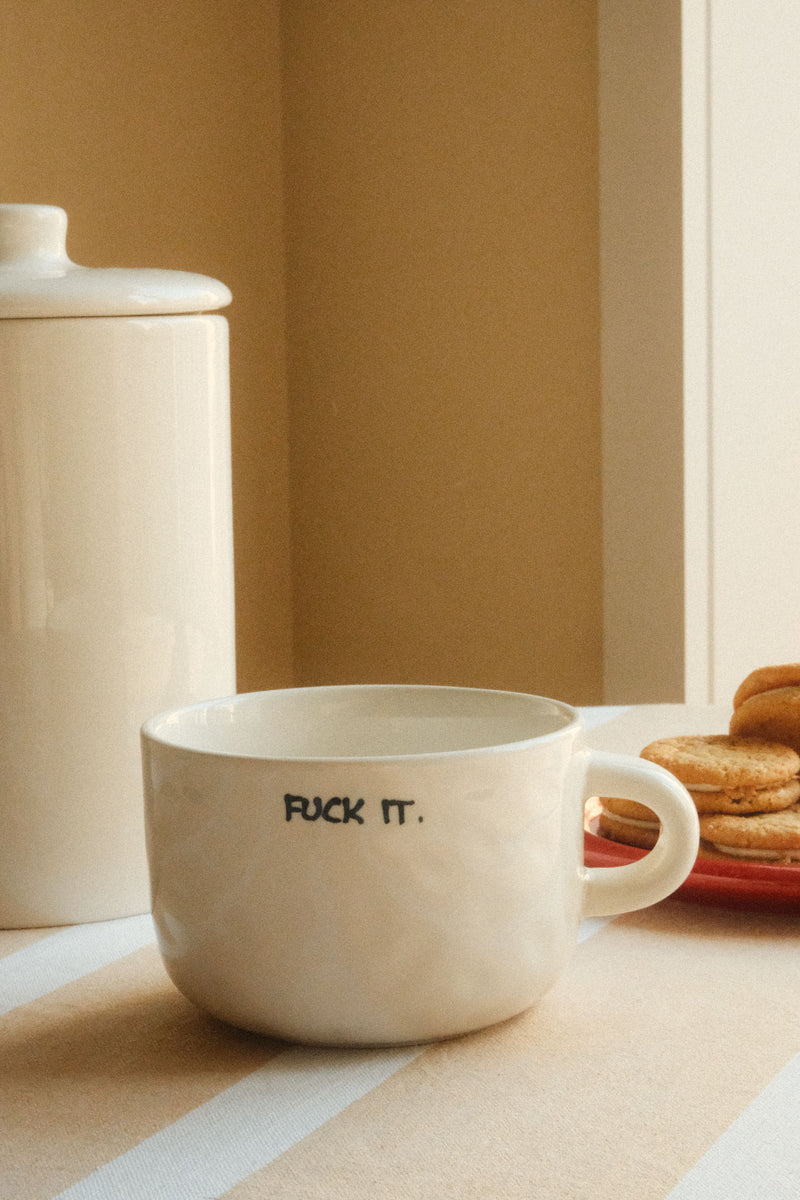 Fuck It Cappuccino Mug