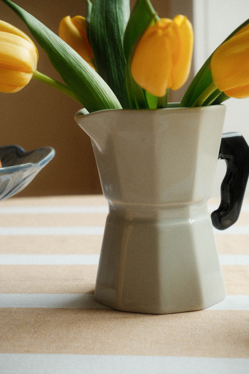 Moka Coffee Pot Ceramic Vase