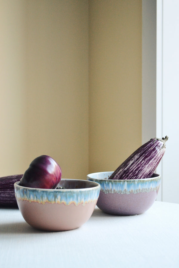 Glazed Bowl - Two Colours Available