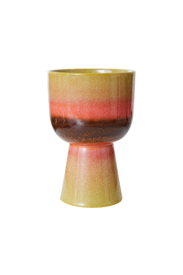 HKLIVING ® | Retro Flower Pot - Lime Green