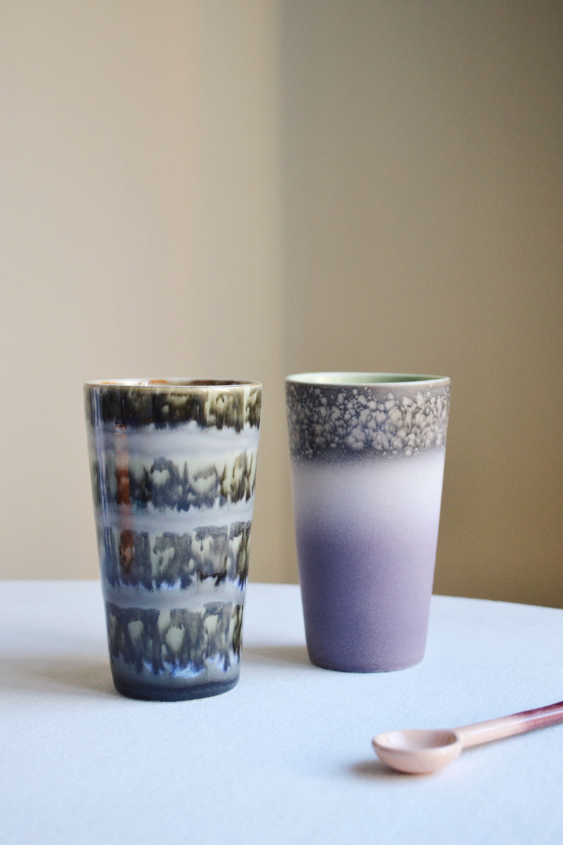 HKLIVING ® | Set of Two Latte Mugs - Forest