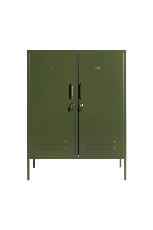 Mustard Made | The Midi Metal Locker in Olive