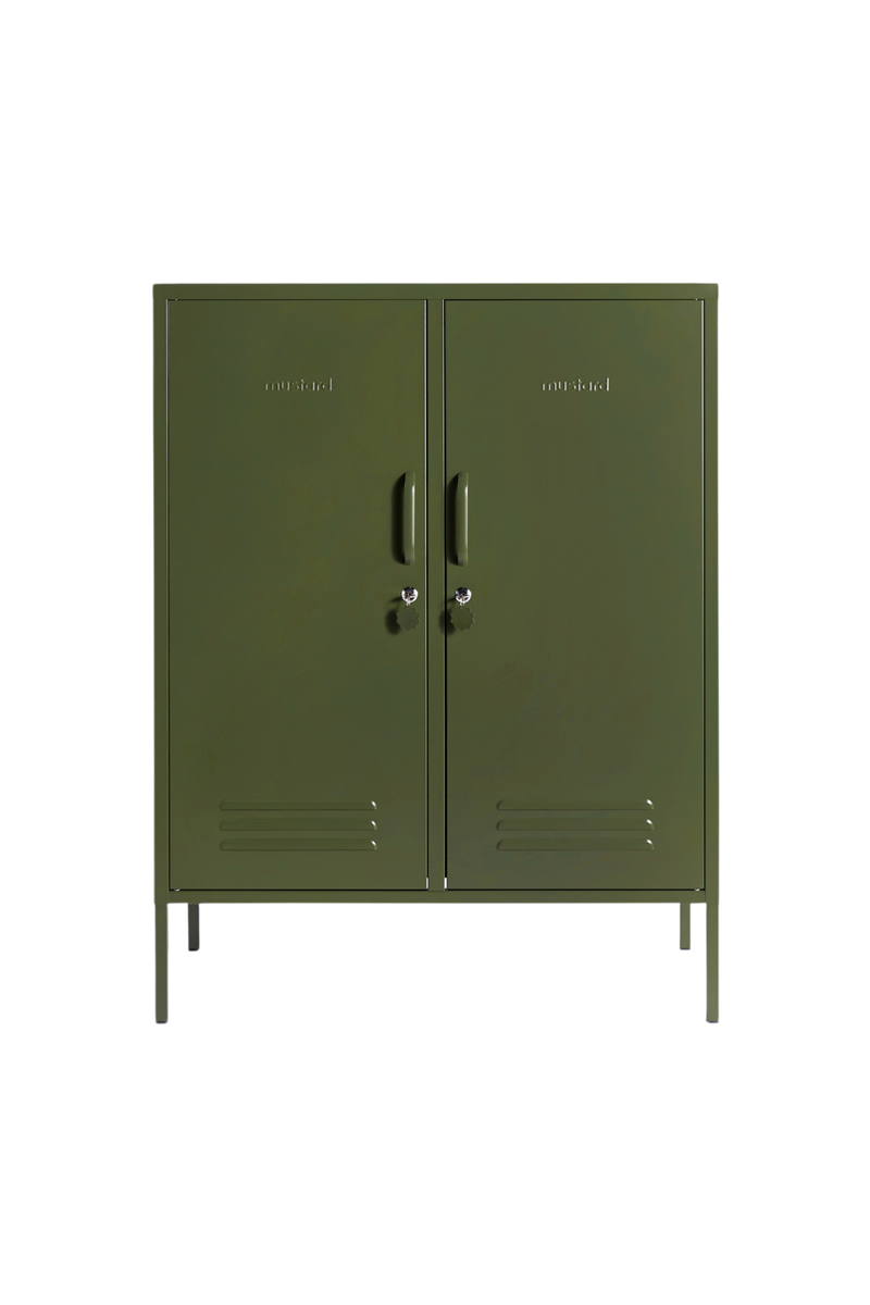 Mustard Made | The Midi Metal Locker in Olive