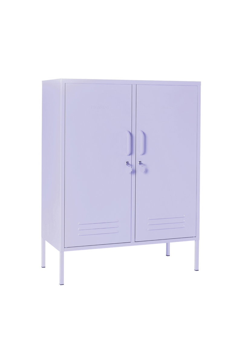 Mustard Made | The Midi Metal Locker in Lilac