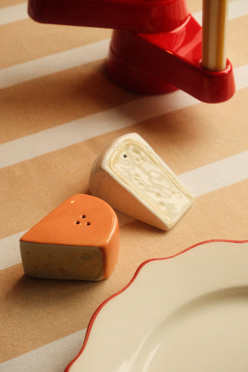 Salt and Pepper Cheese Shakers
