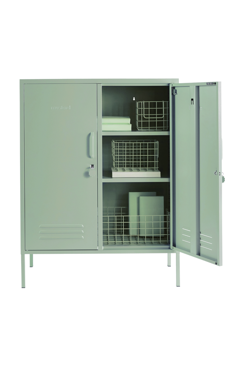 Mustard Made | The Midi Metal Locker in Sage
