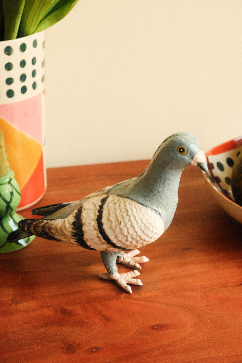 Peggy Pigeon Cast Iron Figure