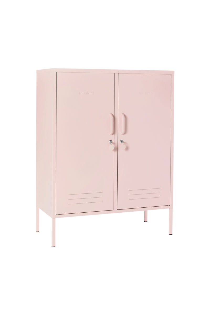 Mustard Made | The Midi Metal Locker in Blush
