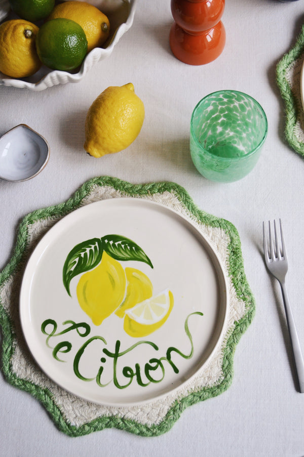 Harlie Brown Studio | Le Citron Plate