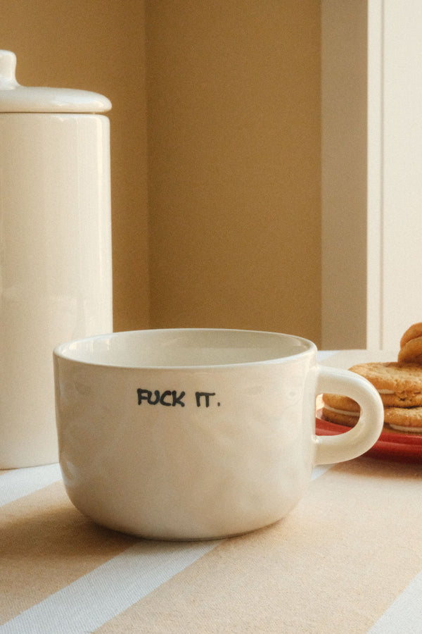 Fuck It Cappuccino Mug