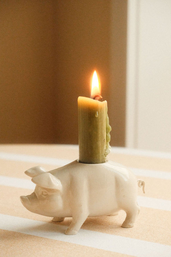 Piggy Candle Holder