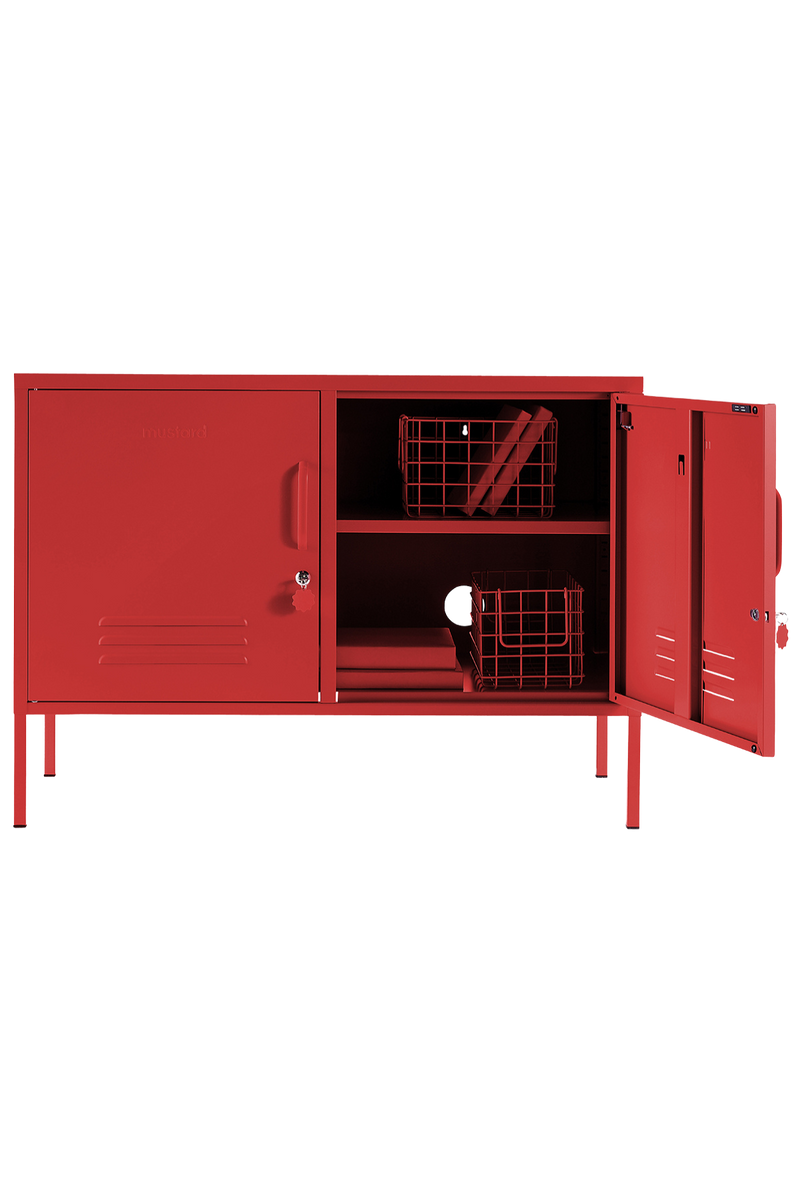 Mustard Made | The Metal Lowdown Locker in Poppy