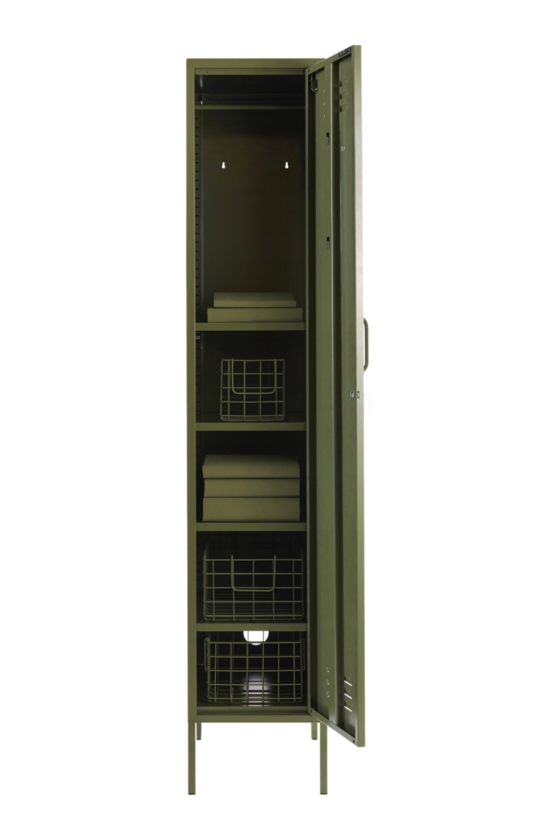 Mustard Made | The Skinny Metal Locker in Olive
