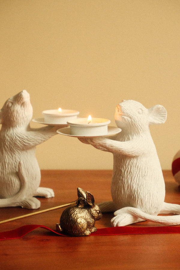 Gold Rabbit Candle Snuffer