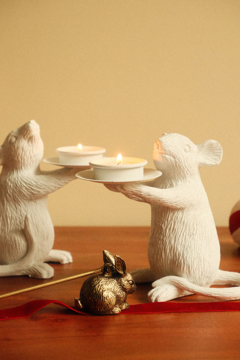 Gold Rabbit Candle Snuffer