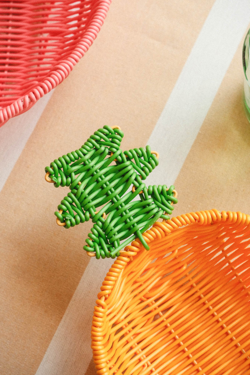 Pineapple Woven Basket