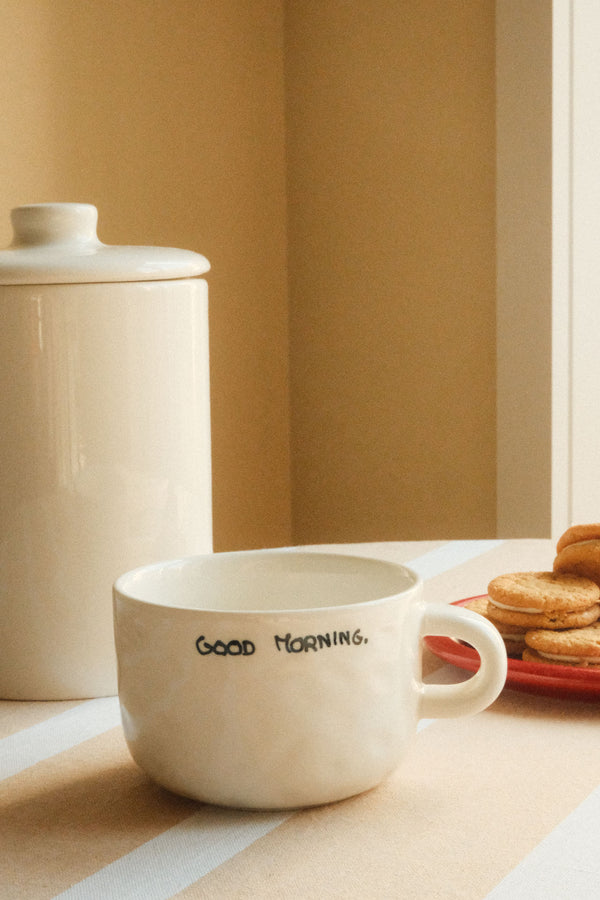 Good Morning Cappuccino Mug