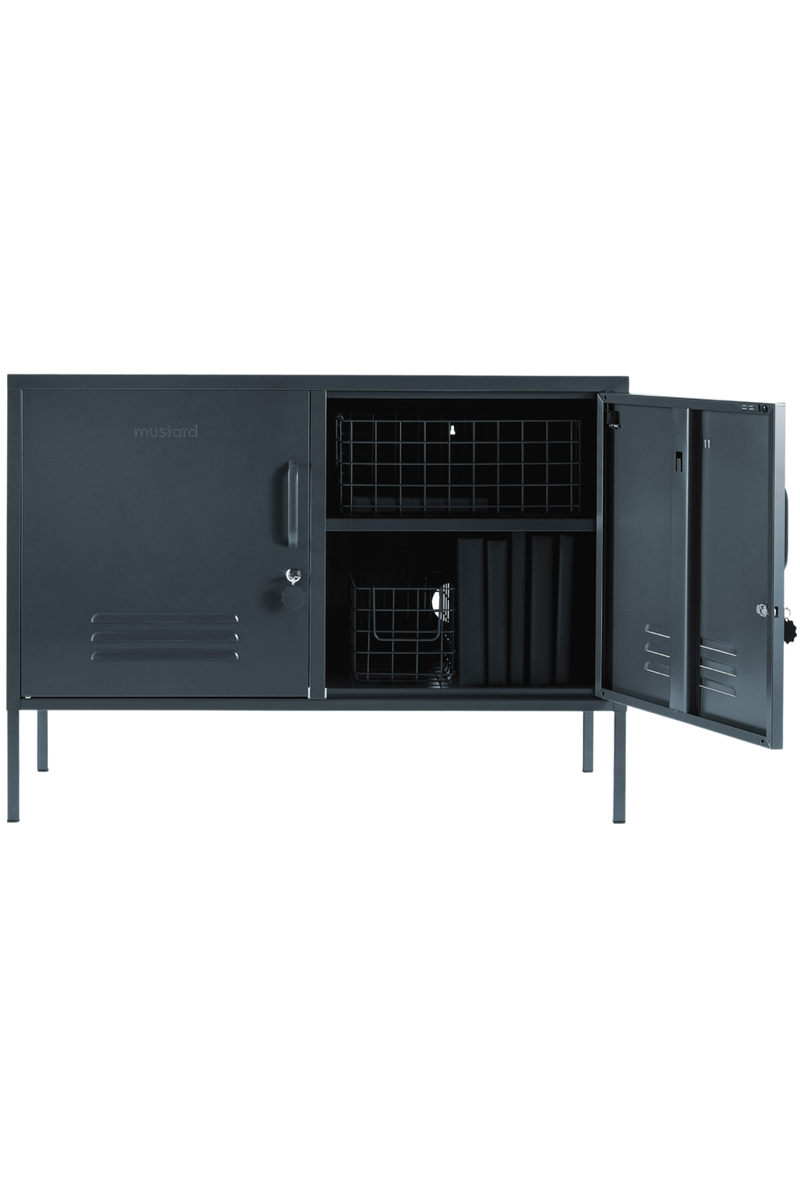 Mustard Made | The Lowdown Metal Locker in Slate