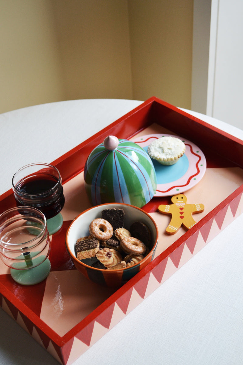 Diamond Candy Cane Tray